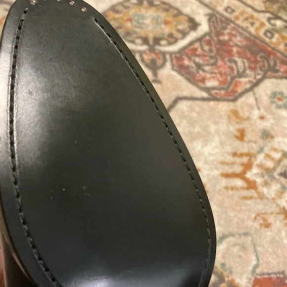 Saint Laurent Wyatt Short Strap Studded Boot - Picture 9 of 14